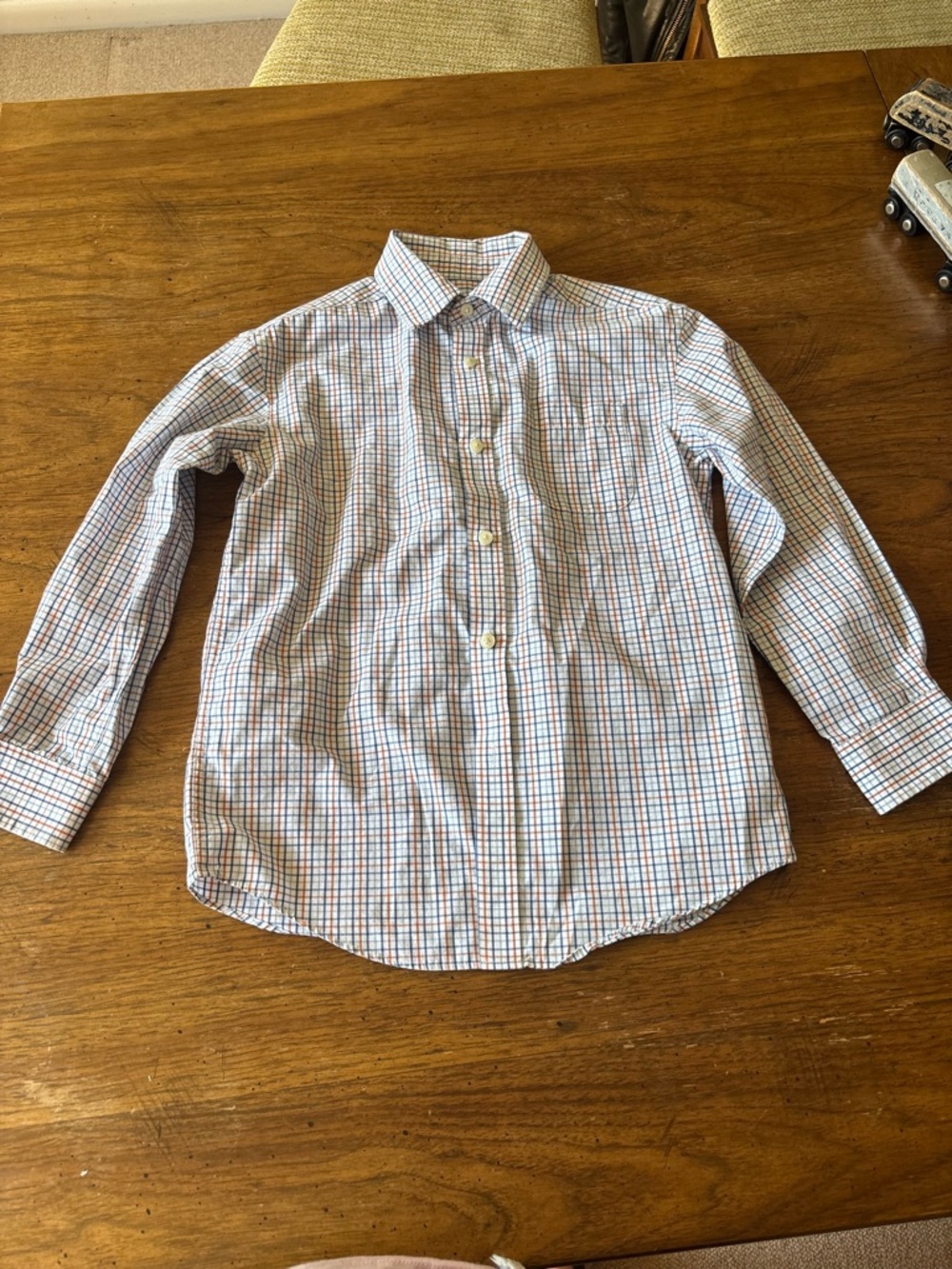 Cat & JackLong-Sleeve Button-Up Plaid Shirt